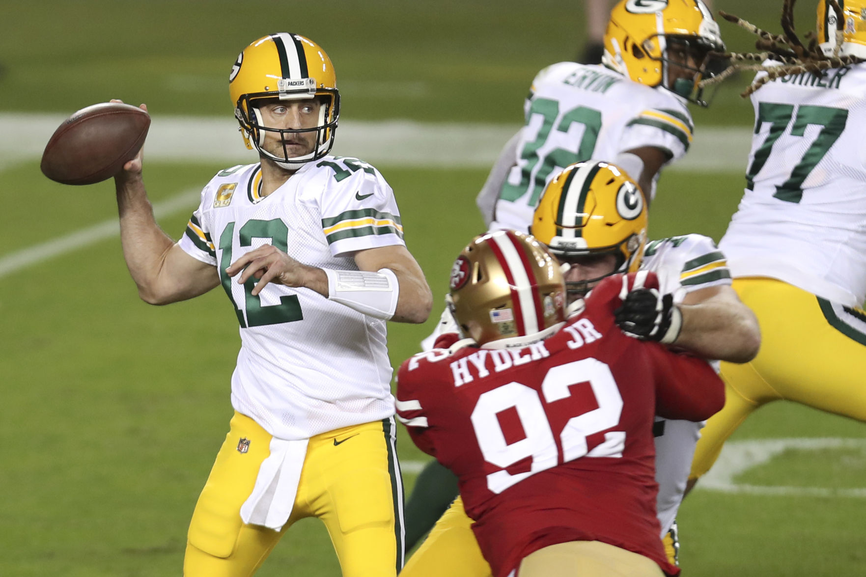 Packers 34, 49ers 17